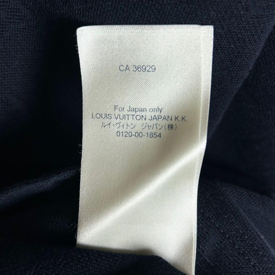 【人気Lサイズ】ルイヴィトン☆モノグラムポケットTシャツ ネイビー 入手困難
