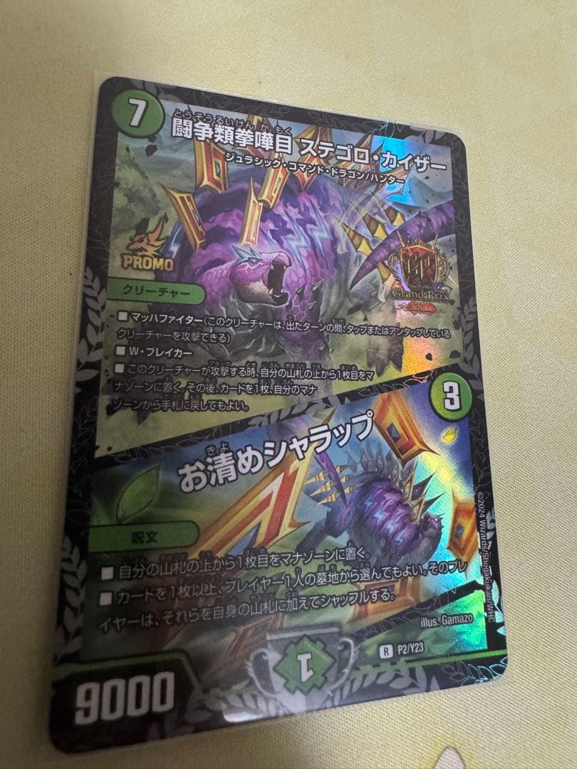 闘争類拳嘩目 ステゴロ・カイザー GPプロモ