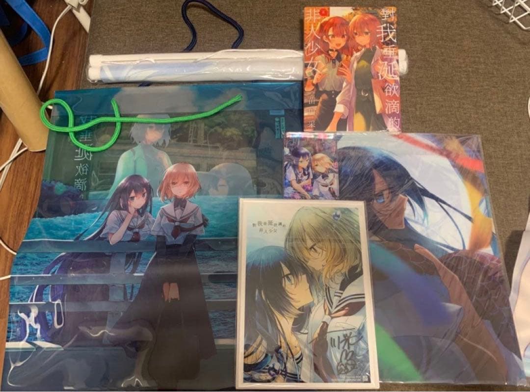 苗川采 わたたべ　サイン会+c107グッズセット