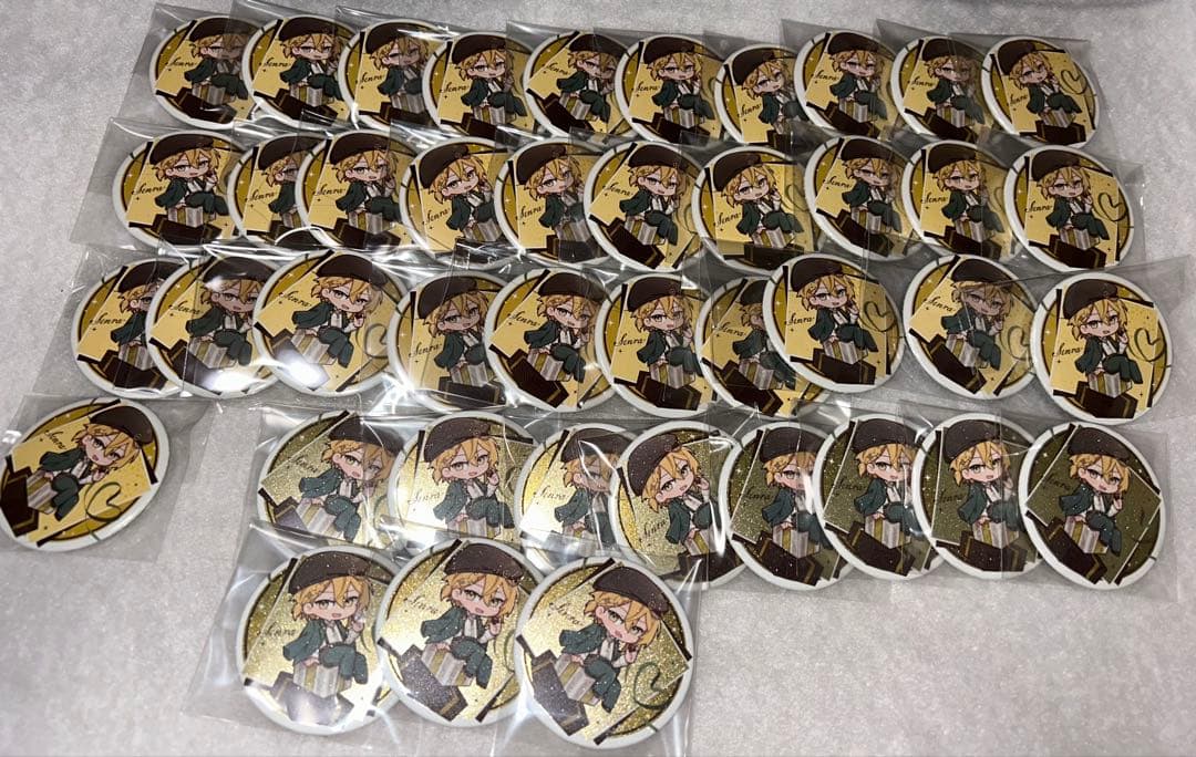 浦島坂田船 センラ 缶バッジ -Brun- メインデフォ