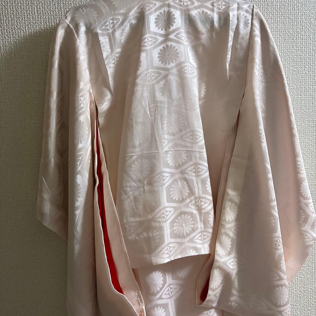 七五三 3歳 ＊ アンティーク 着物 ＊ 被布・長襦袢セット