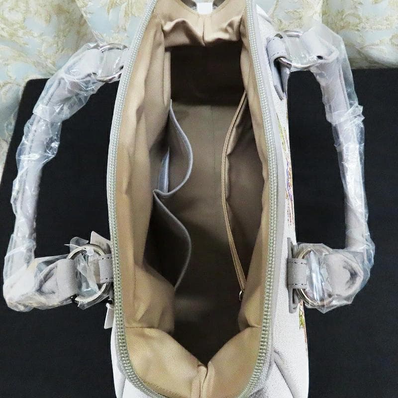 Club藤★和装バッグ 岡重 OKAJIMA 京友禅染ボストン型 （3377RC