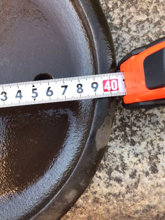 盆栽鉢　時代水庄園縁入り楕円41x29x7cm