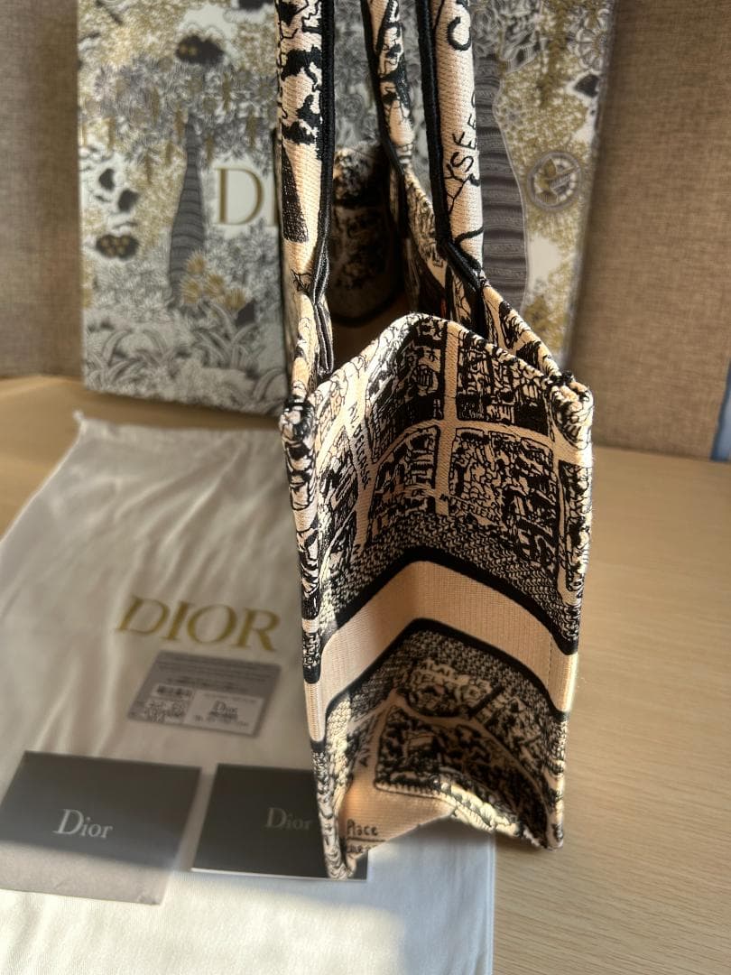 地図柄キャンバスハンドバッグ