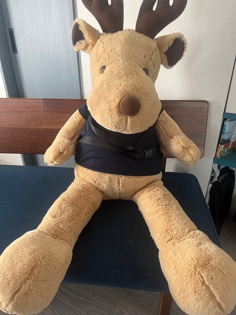 またたび VOLVO ぬいぐるみ エルク ミニエルク付き