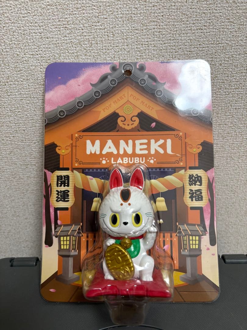新品未開封　popmart labubu 招き猫　限定　日本限定