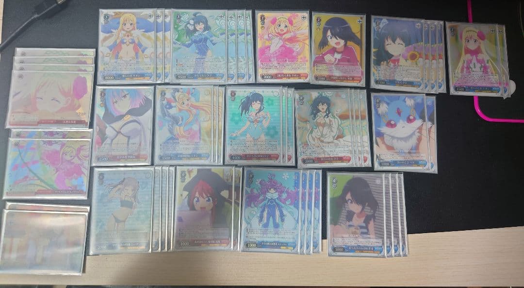 ヴァイスシュヴァルツ　ひなろじ　フルホイル　デッキ　6扉2門