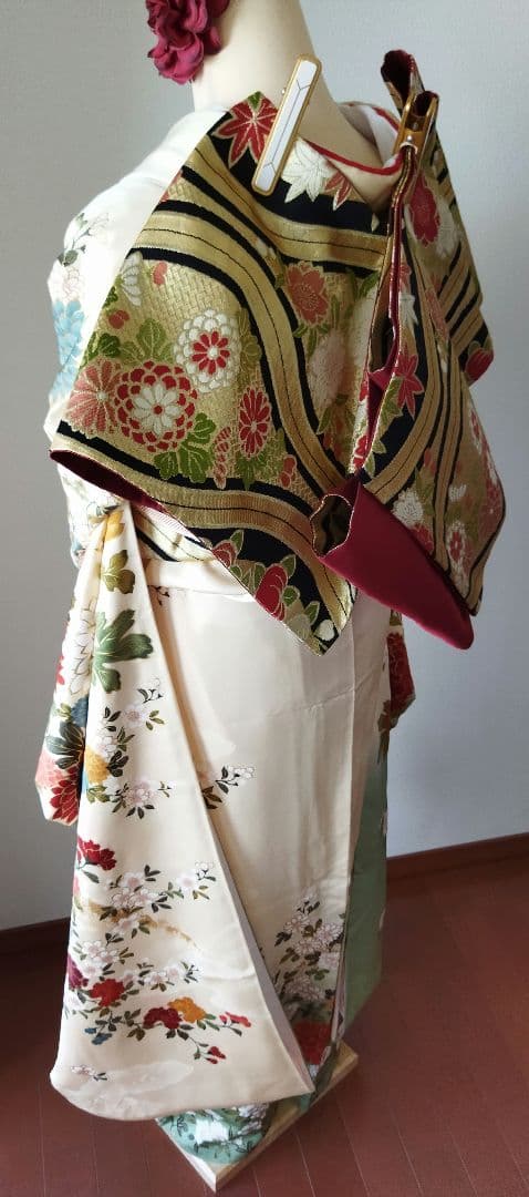 moma様429.アリスのティーパーティー振袖7点セット 正絹フルセット　成人式