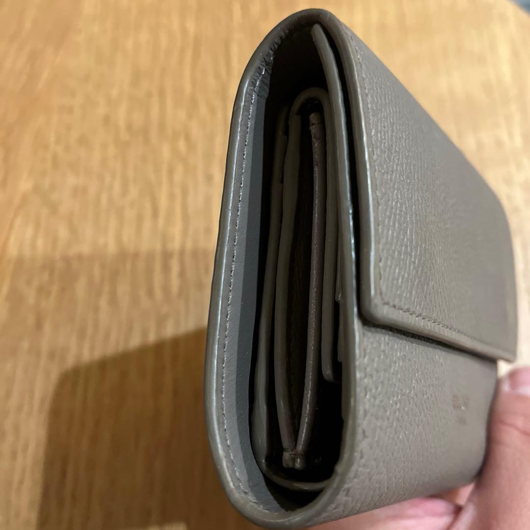 CELINE ミニ財布　スモールトリフォールド　三つ折り　刻印