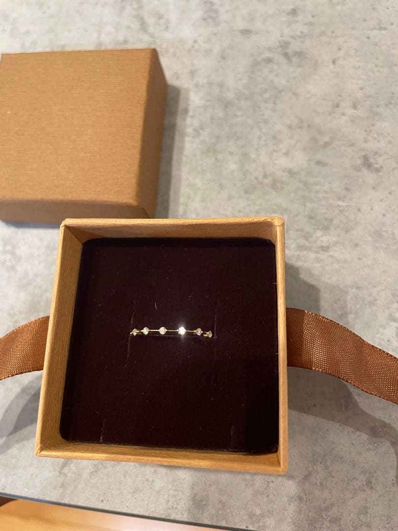 lui jewelry 8 diamonds ring 13号