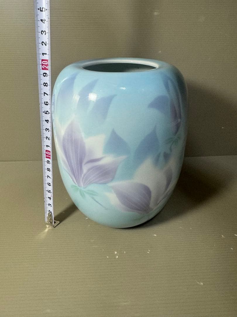 2581 深川製磁　木蓮　花瓶