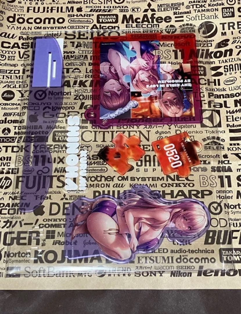 ピロ水(アマカノ　アマカノ3) はにかみ彼女　来海志乃羽　アクリルフィギュア