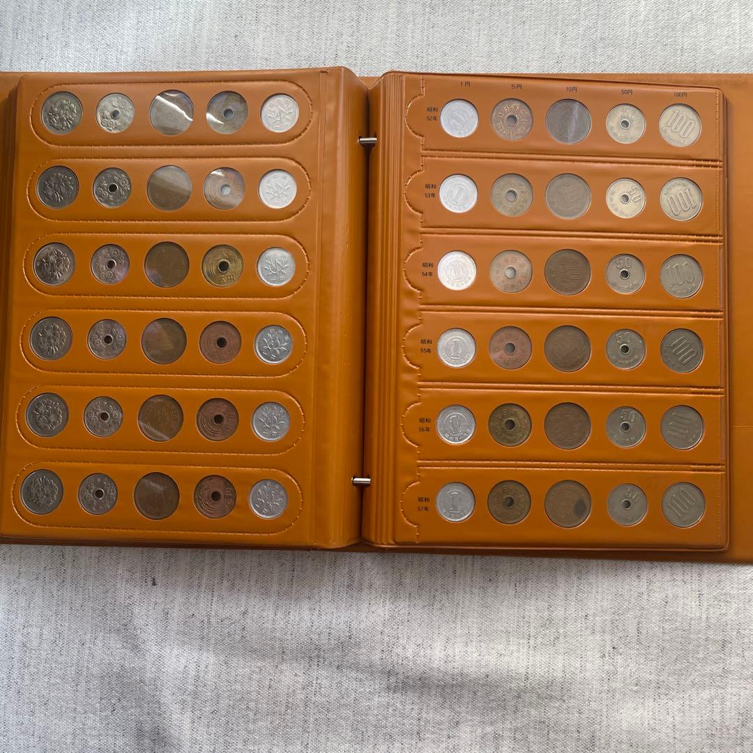 【値下げ】年号別　現行アルバム　昭和　記念　収集　旧硬貨　趣味