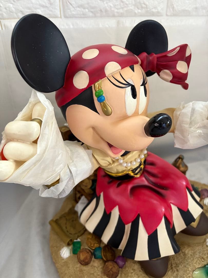T*Q様 ミニーマウス カリブの海賊 ビッグフィギュア パイレーツオブカリビアン