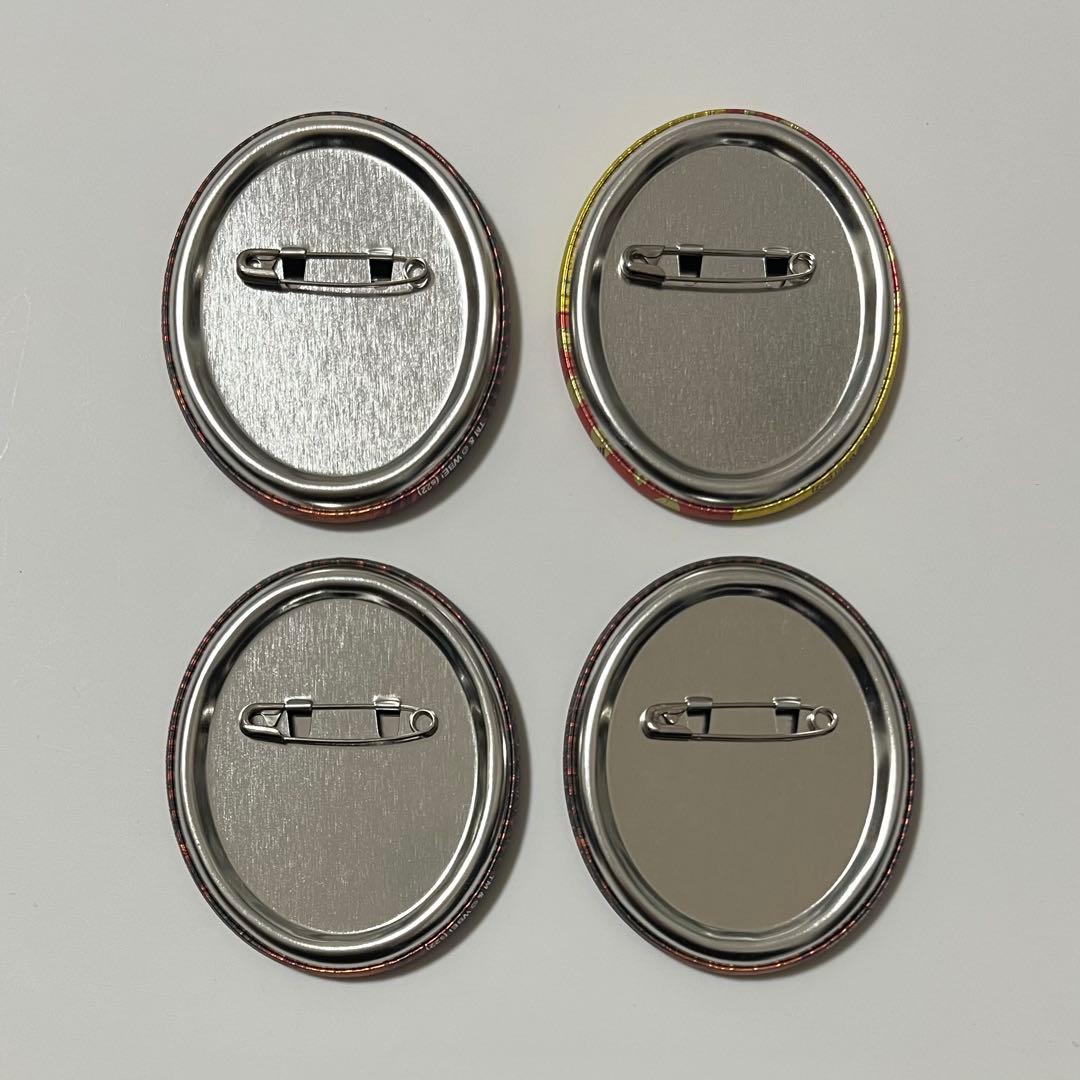 ハリーポッター オーバル缶バッジコレクション ハリー 4点