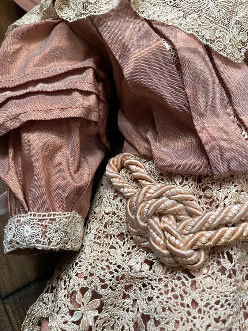 SALE˚✧₊⁎ ♡シルク ドールドレス & ボネ♡ビスクドールドレス⁎⁺˳✧༚