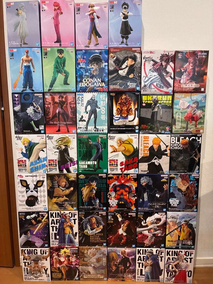 アニメキャラクターフィギュア まとめ売り40点