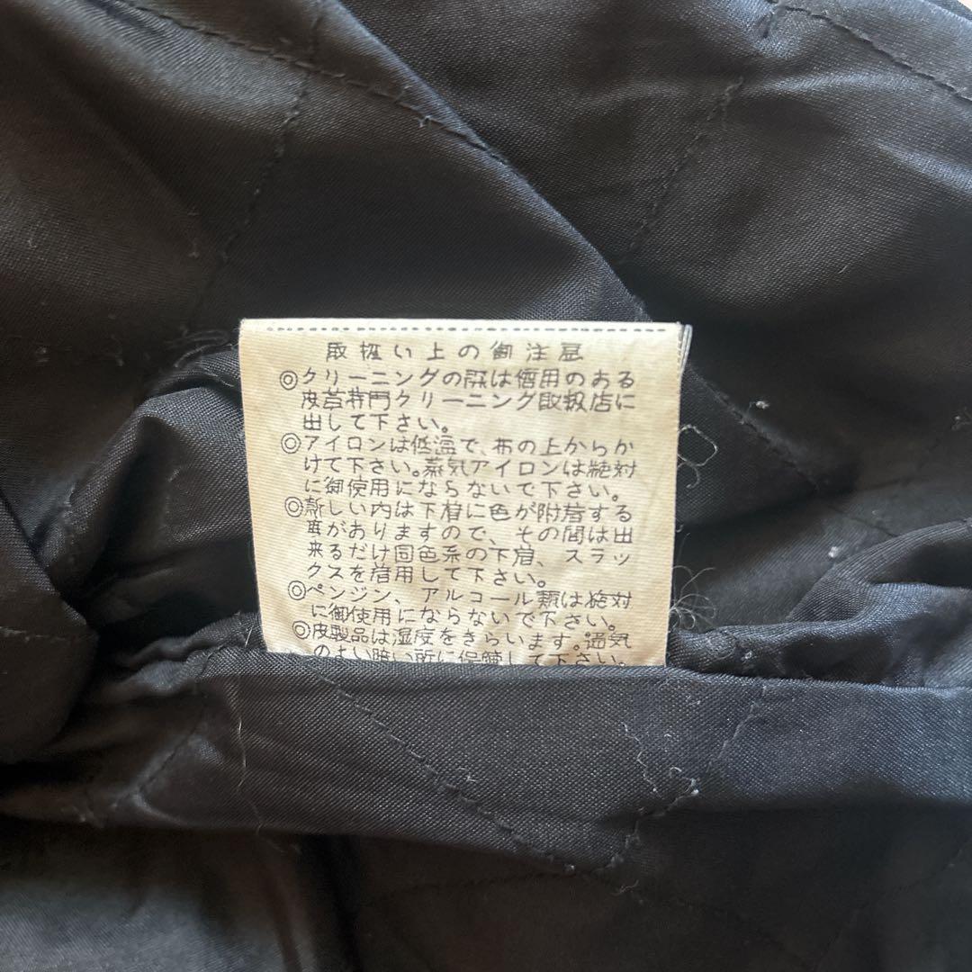 foorstep ライダース　革ジャン　牛革　エイジング　ヴィンテージ　Mサイズ