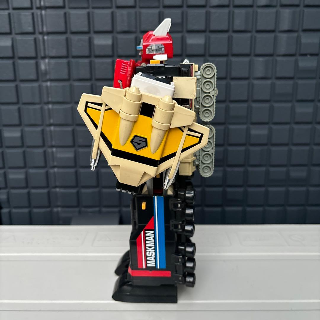 BANDAI 1987年 DX超合金 光戦隊マスクマン 光速合体グレートファイブ