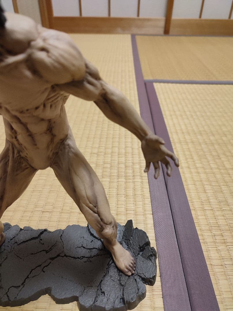 進撃の巨人　エレン　巨大樹の森　決戦Ver　ラストワン　開封品　箱付き