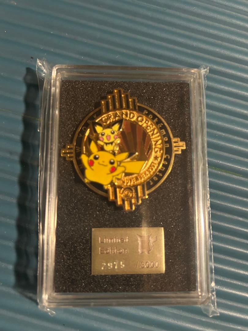 ポケモンセンターニューヨーク グランドオープニング記念ピンズ、キーホルダーセット