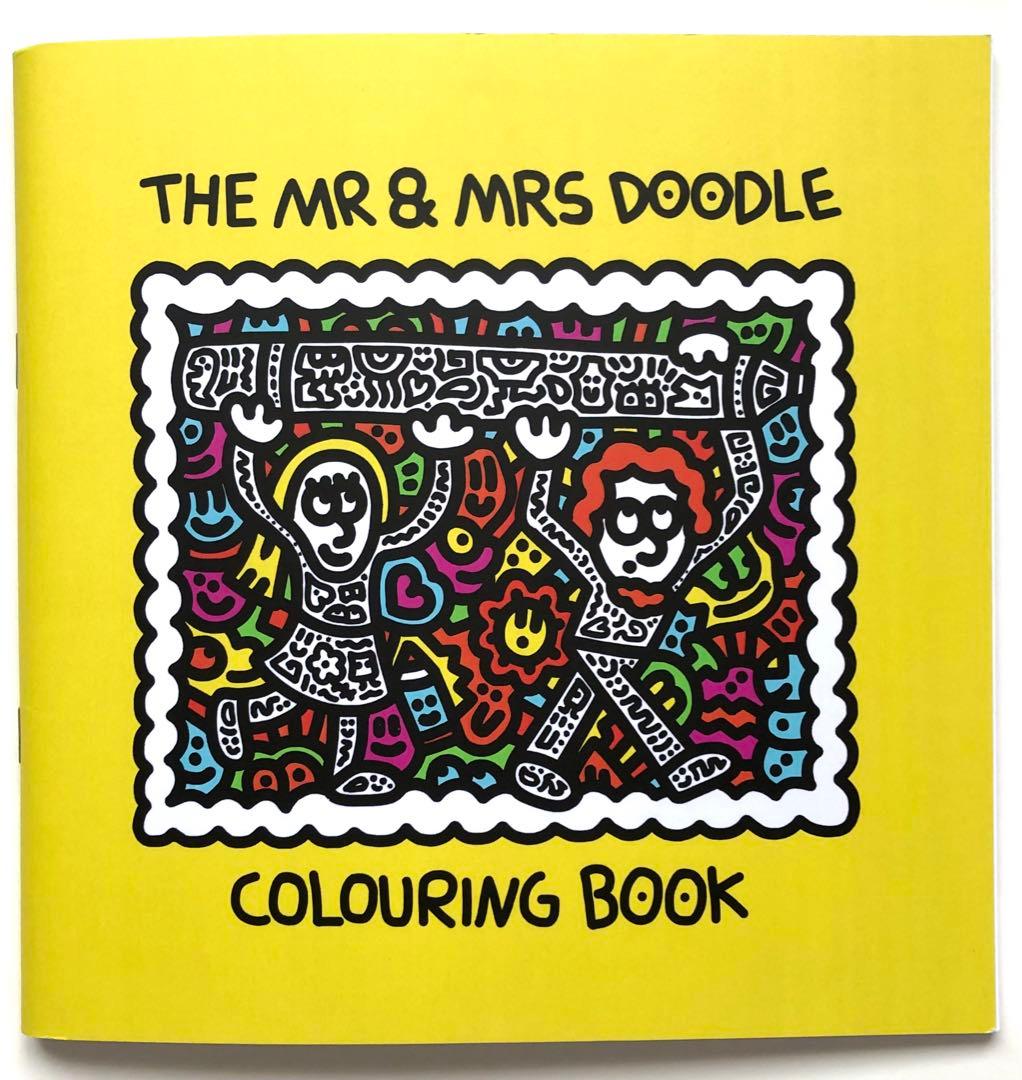 新品 MR DOODLE ミスタードゥードゥル 「COLOURING BOOK」
