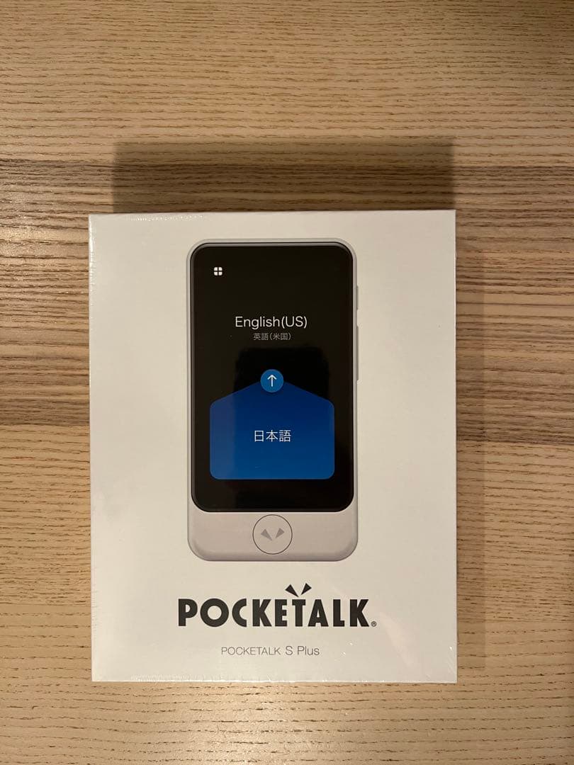 ★新品未使用！未開封 POCKETALK S Plus 翻訳機とケースセット