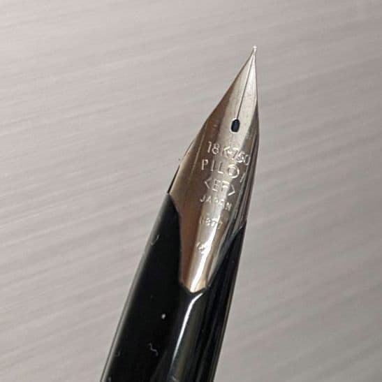 PILOT CUSTOM 18KWG 蝕刻ストライプ 1977年製 ヴィンテージ