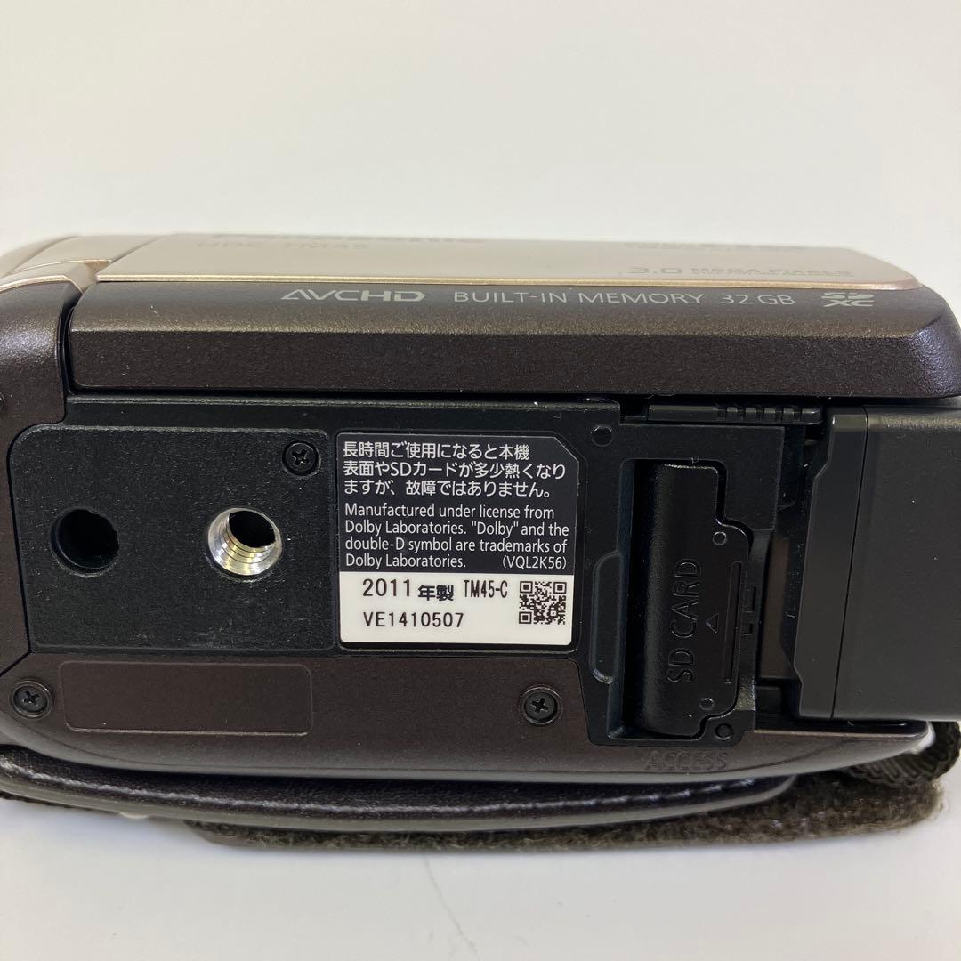 【美品】パナソニック デジタルハイビジョンビデオカメラ HDC-TM45