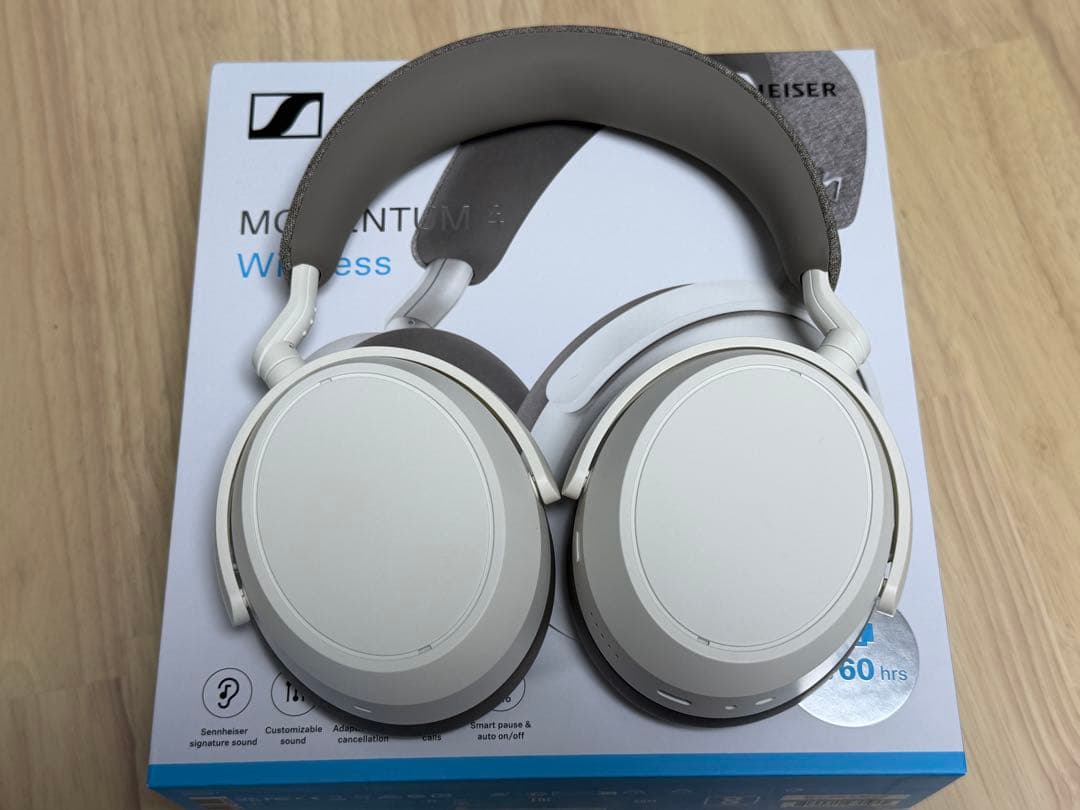 【美品】ゼンハイザー Momentum4Wireless ワイヤレスヘッドホン