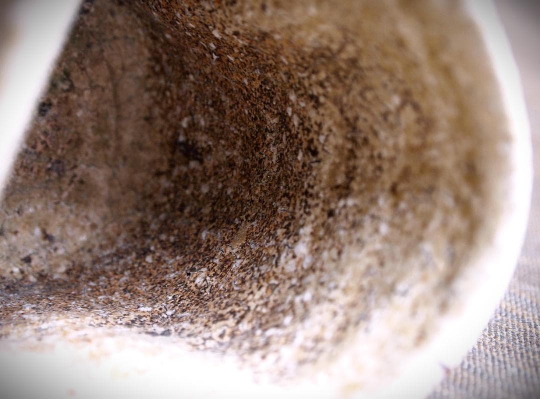 人気作家★谷本貴【師：師：森正・谷本景】伊賀(窯変）湯のみA★共箱 匿