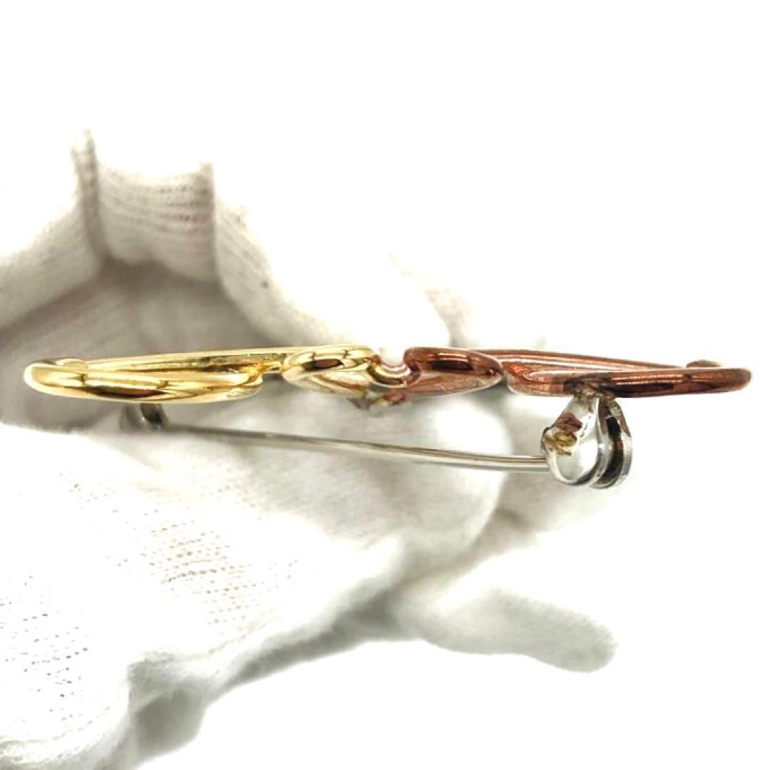 未使用級✨ロエベ ブローチ アナグラム パラジウム　4色 ゴールドシルバー