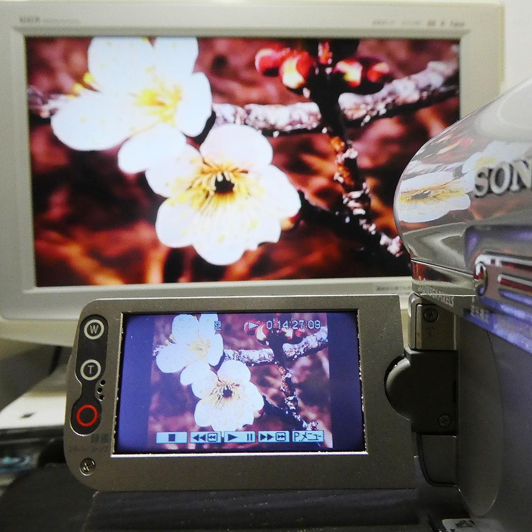 美品・動作品 ソニー DCR-HC90 MiniDVビデオカメラ　DVD化に最適