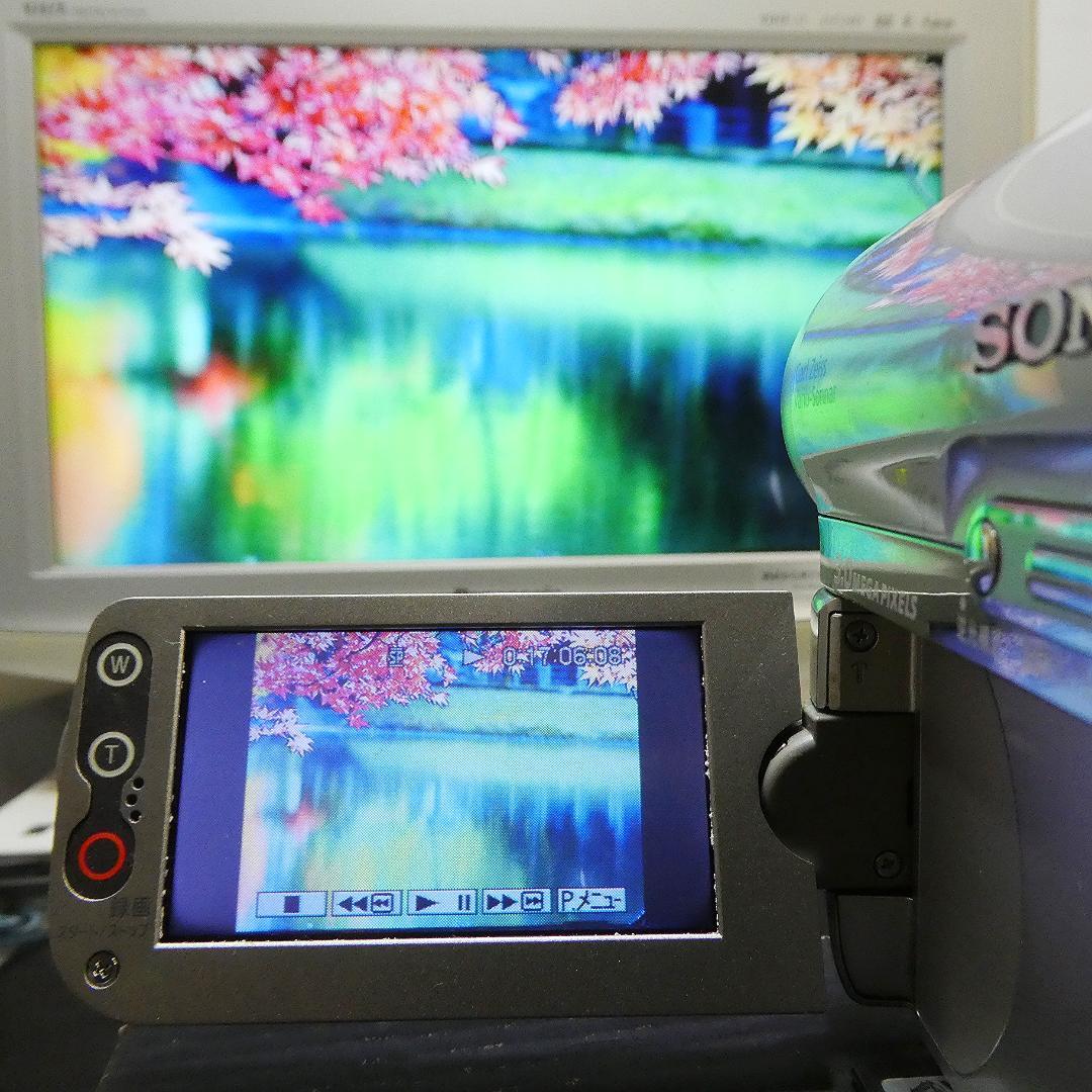 美品・動作品 ソニー DCR-HC90 MiniDVビデオカメラ　DVD化に最適