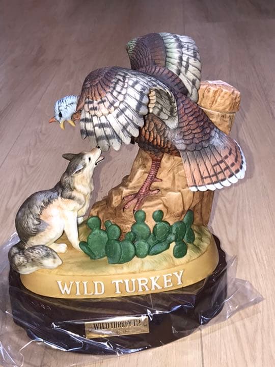 超レア　ワイルドターキー　12年　セラミック陶器ボトル　希少　新品未開封バーボン