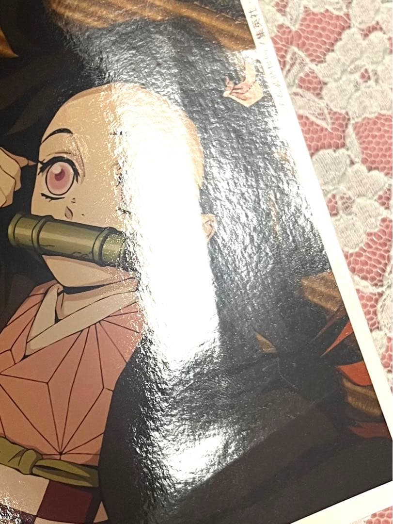 鬼滅の刃　竈門禰豆子　場面写　ブロマイド　くじ　ufotable ❺