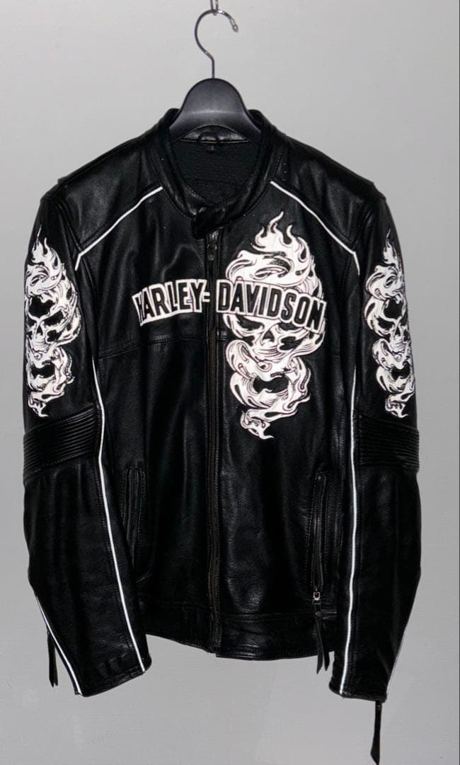 ハーレーダビッドソンの革ジャン　本国レア物