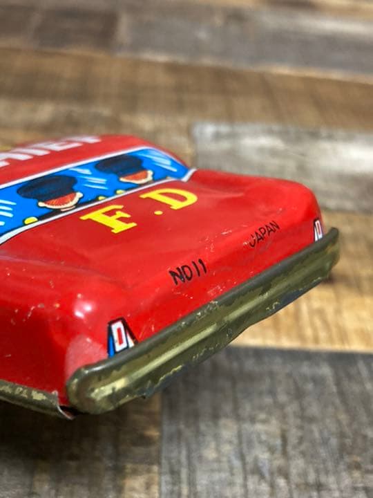 ブリキミニカー POLICE CHIEF 2台まとめて 昭和レトロ