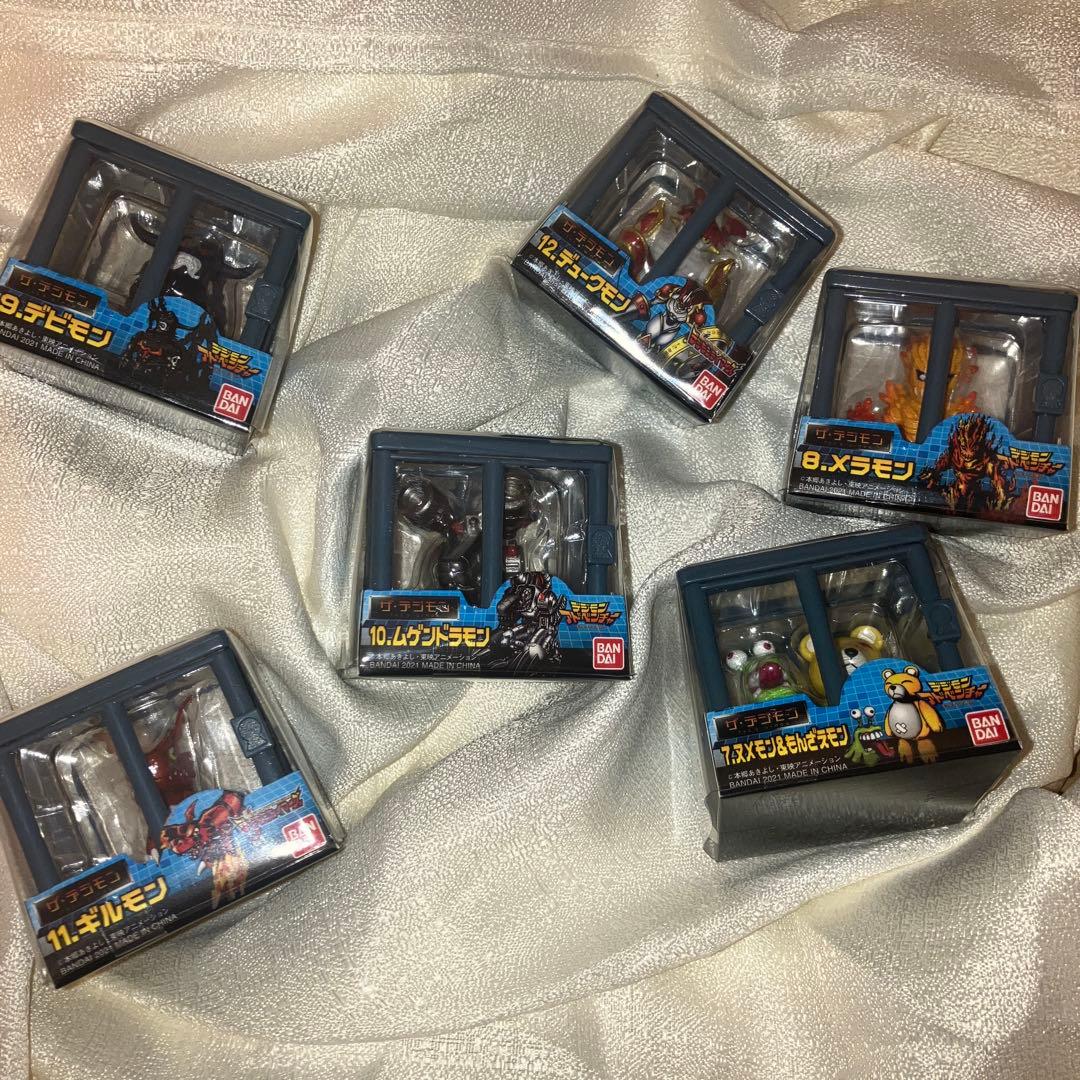 ザ　デジモン　ムゲンドラモン　フィギュア　デジタルモンスター　セット　6種