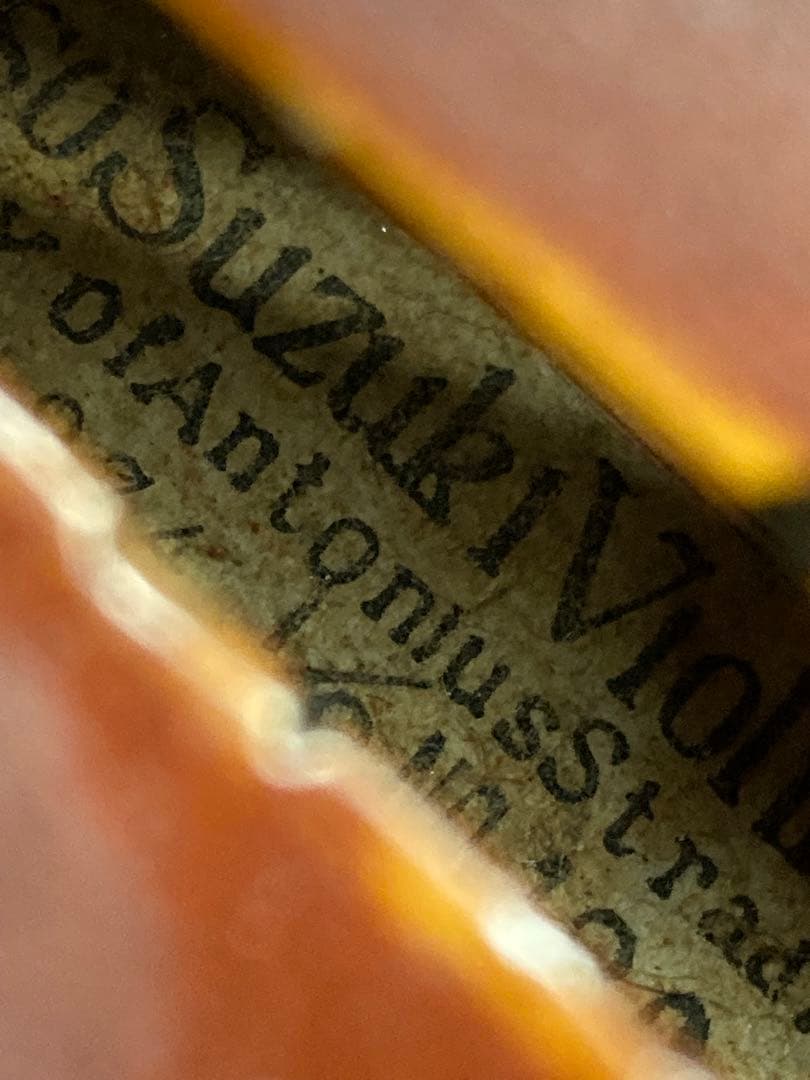 B0203希少 スズキ 1/8 バイオリン No.180 Suzuki 1974