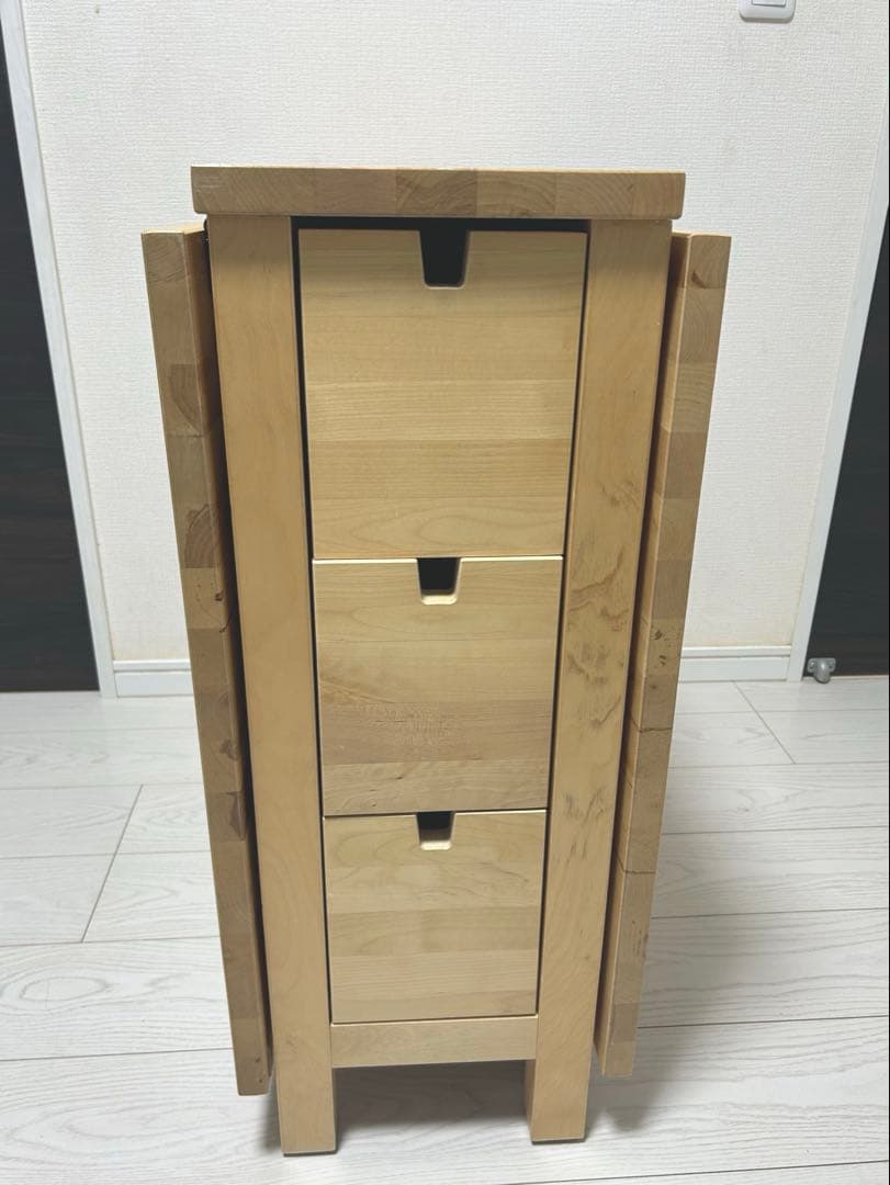 【美品】IKEA イケア　NORDEN バタフライテーブル　折りたたみテーブル