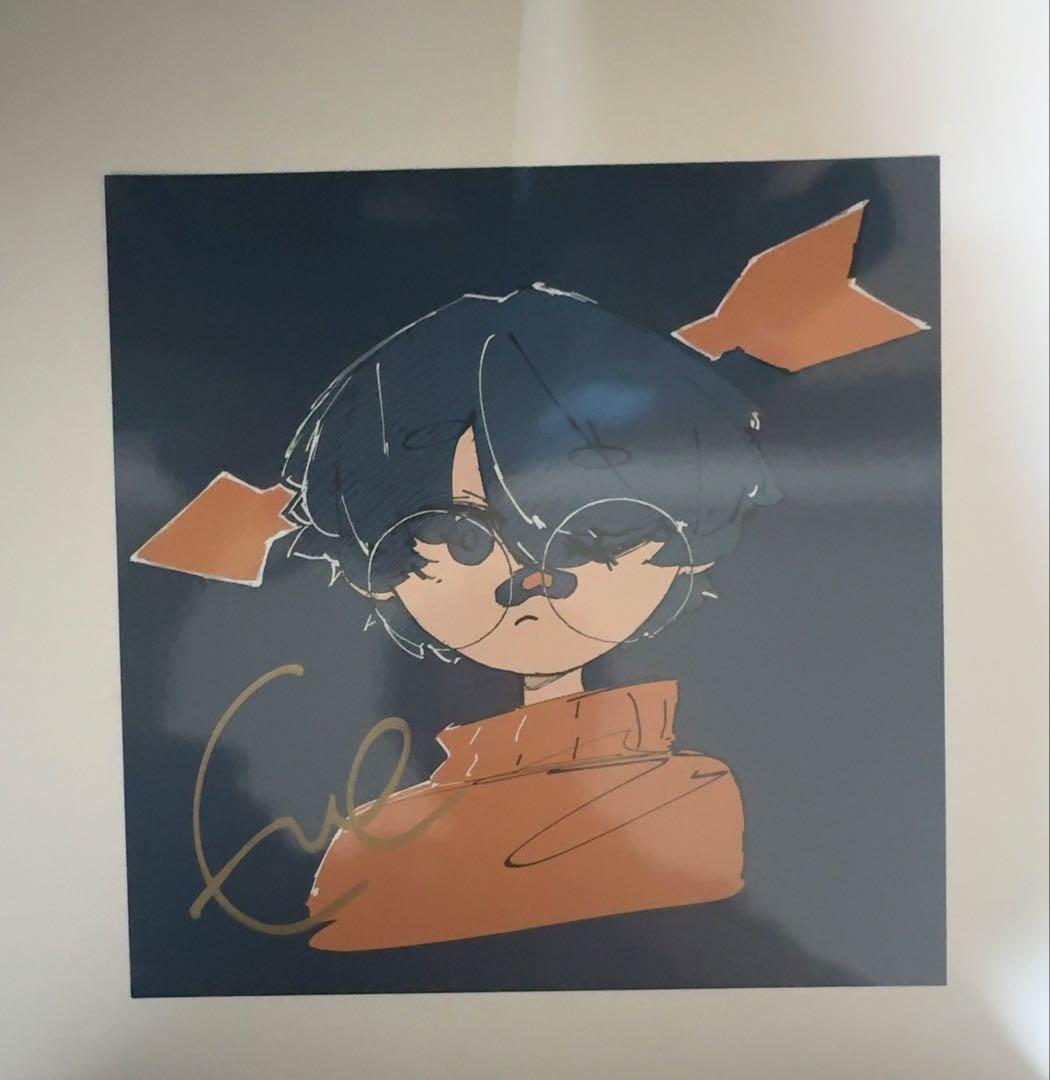 Eve Under Blue くじ 直筆サイン入りジャケットポスター