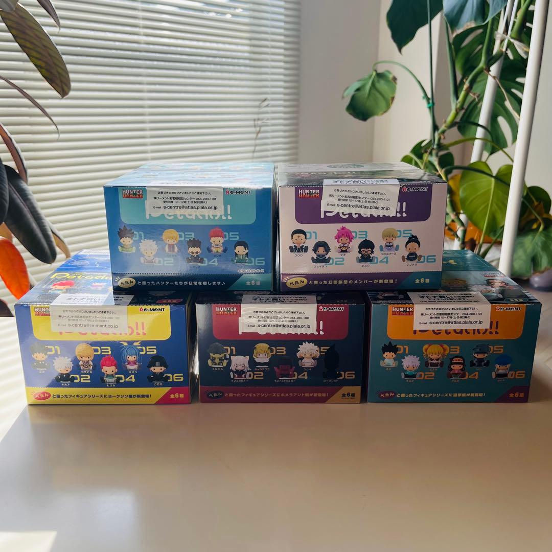 HUNTER×HUNTER ペタドール コンプリートセット全種(5種)まとめ売り
