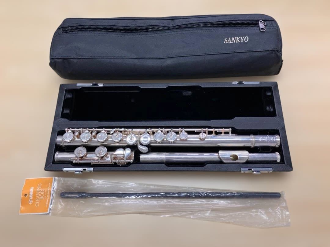 ホ*X様 美品SANKYOサンキョー フルート PRIMA ETUDE SAYA