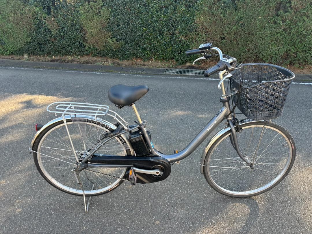 パナソニック 電動自転車 ビビ・YX26 26型 プラズマグレー