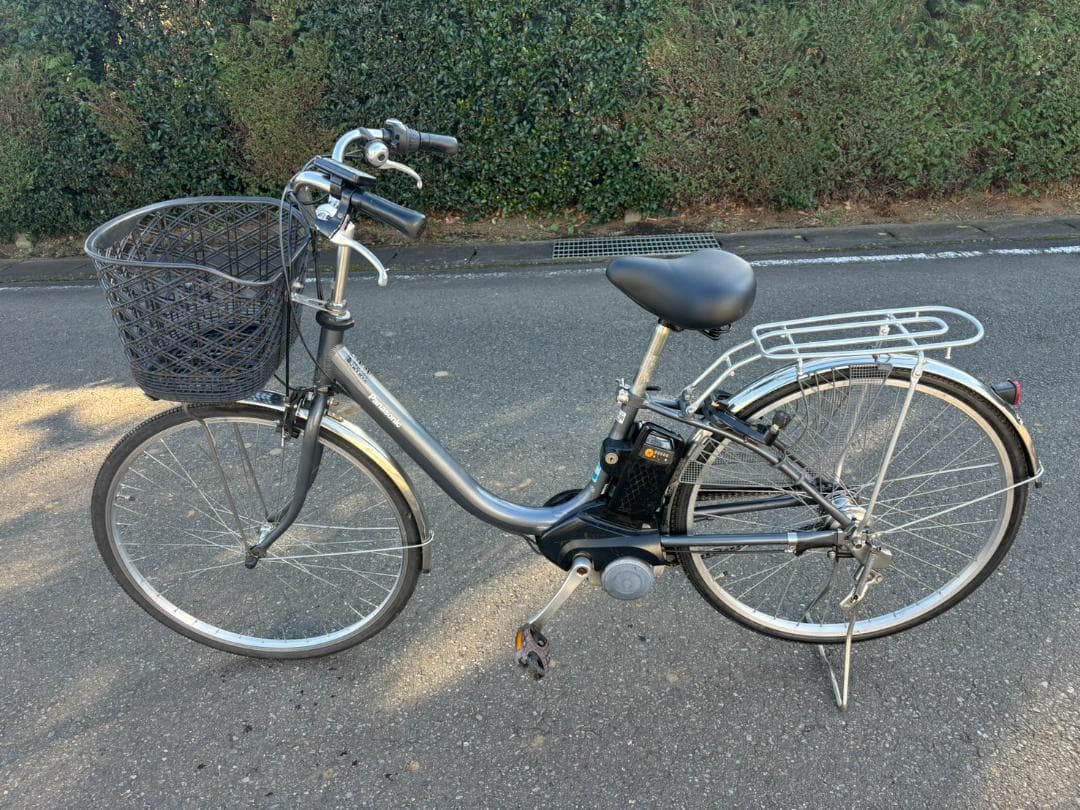 パナソニック 電動自転車 ビビ・YX26 26型 プラズマグレー