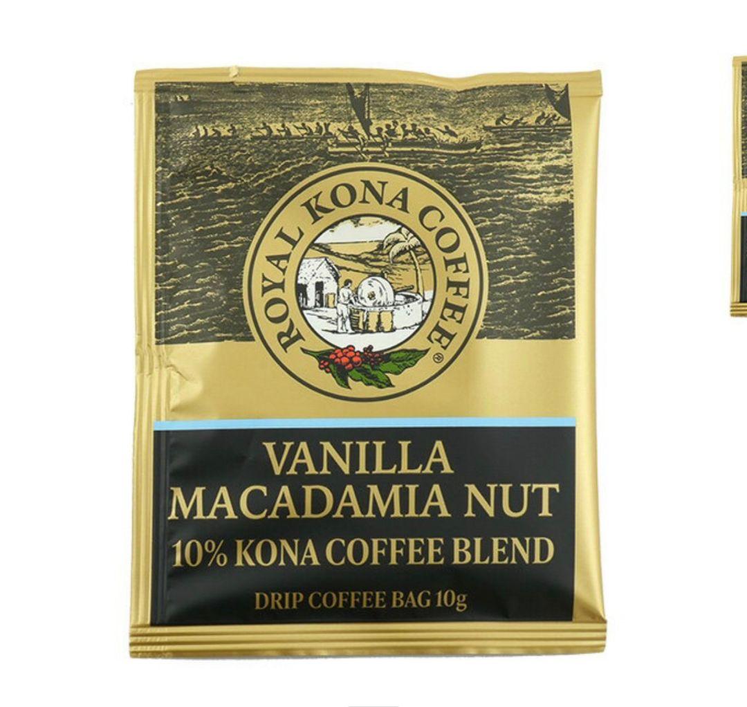 【メルカリ祭限定】ロイヤルコナ バニラマカダミアナッツ 80袋入 ワンドリップ