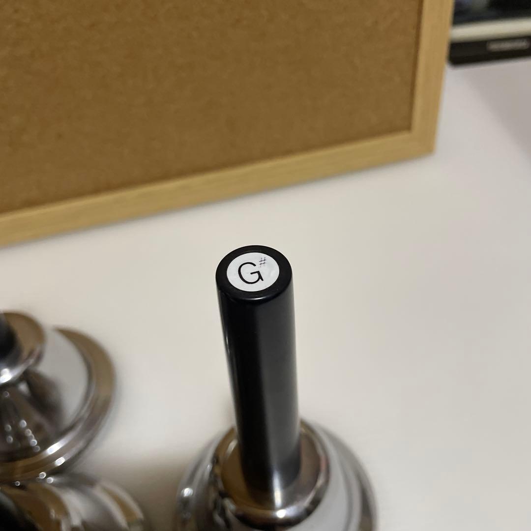 ミュージックベル（ハンドベル）23音 MB-23K/S 【Silver】