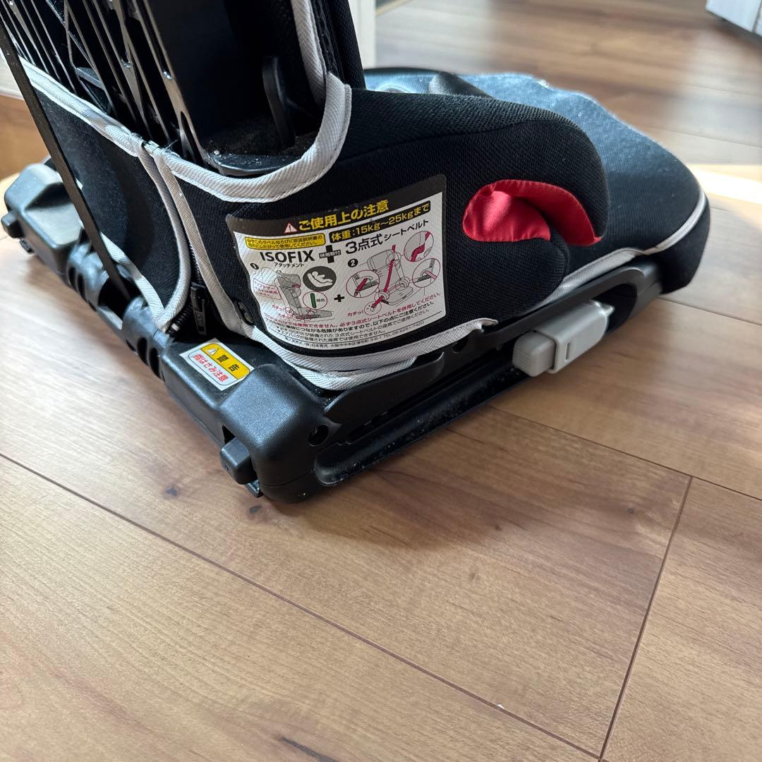 ブラック 美品　チャイルドシート　Isofix 日本育児　トラベルベスト