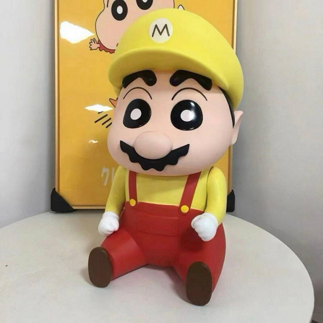 クレヨンしんちゃんマリオ フィギュア 約42cm